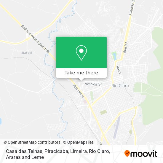 Casa das Telhas map