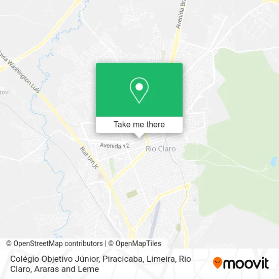 Colégio Objetivo Júnior map
