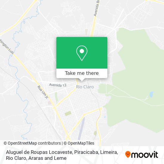 Aluguel de Roupas Locaveste map