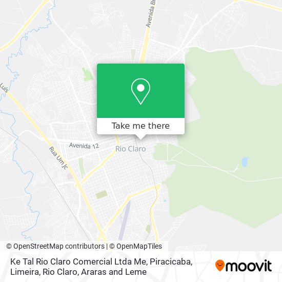 Mapa Ke Tal Rio Claro Comercial Ltda Me