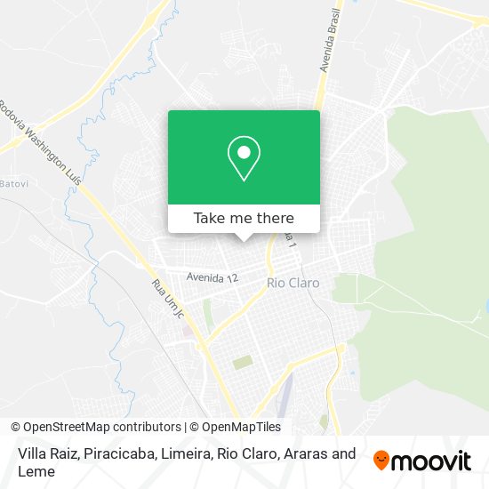 Mapa Villa Raiz