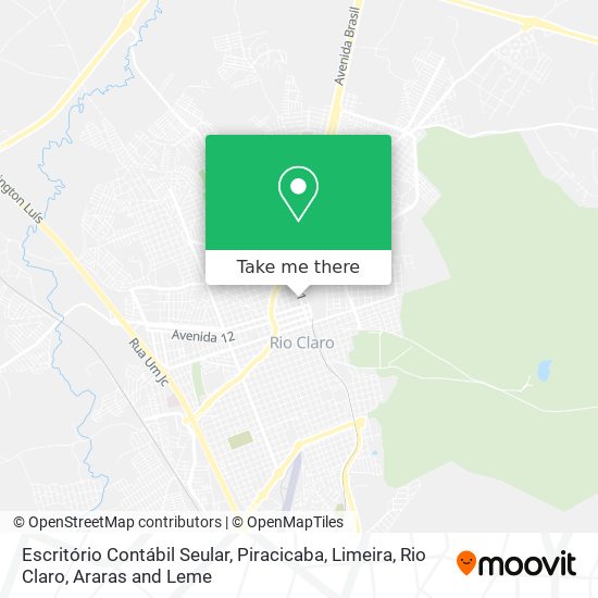 Escritório Contábil Seular map