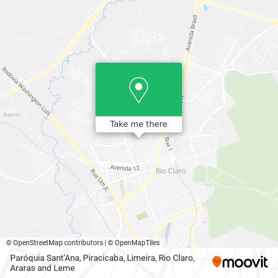 Paróquia Sant'Ana map