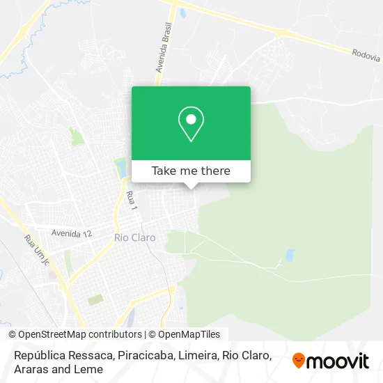 República Ressaca map