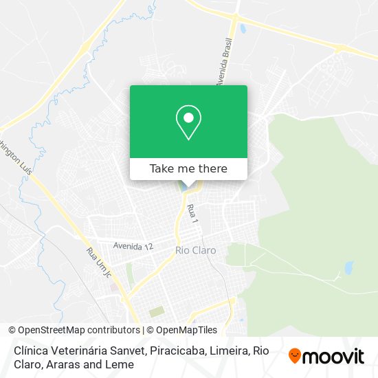 Clínica Veterinária Sanvet map