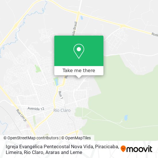 Igreja Evangélica Pentecostal Nova Vida map
