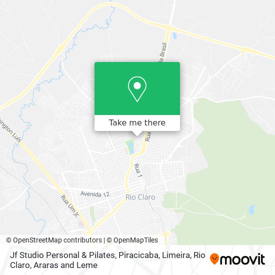 Jf Studio Personal & Pilates map