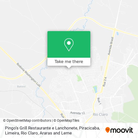 Pingo's Grill Restaurante e Lanchonete map