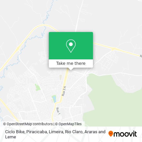 Ciclo Bike map