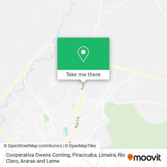 Cooperativa Owens Corning map