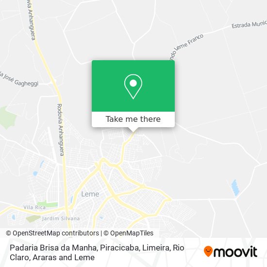 Padaria Brisa da Manha map