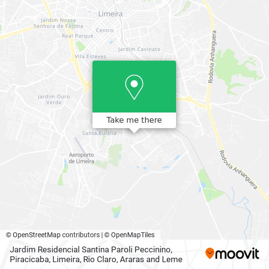 Jardim Residencial Santina Paroli Peccinino map
