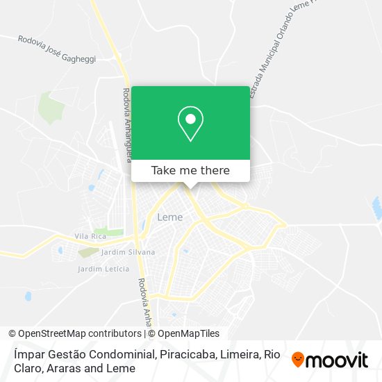 Ímpar Gestão Condominial map