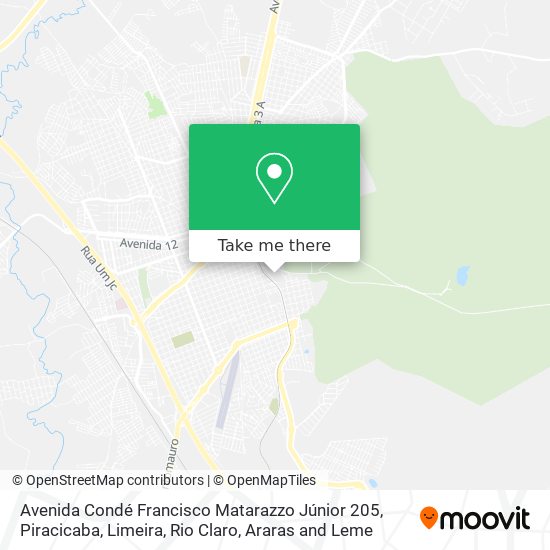 Avenida Condé Francisco Matarazzo Júnior 205 map