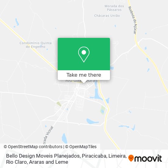Bello Design Moveis Planejados map