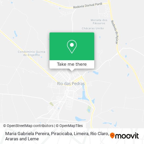 Maria Gabriela Pereira map