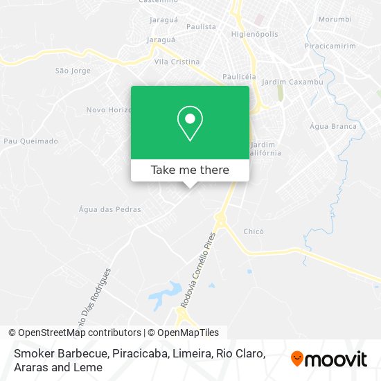 Smoker Barbecue map