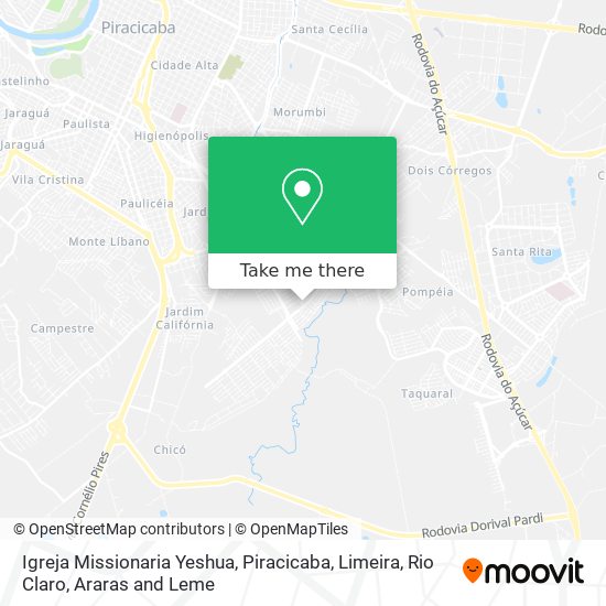 Igreja Missionaria Yeshua map