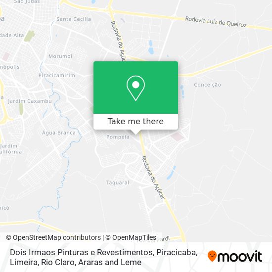 Dois Irmaos Pinturas e Revestimentos map