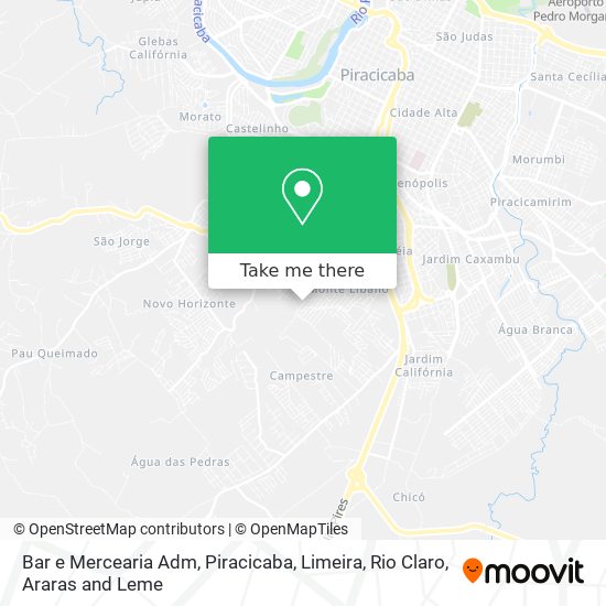 Bar e Mercearia Adm map