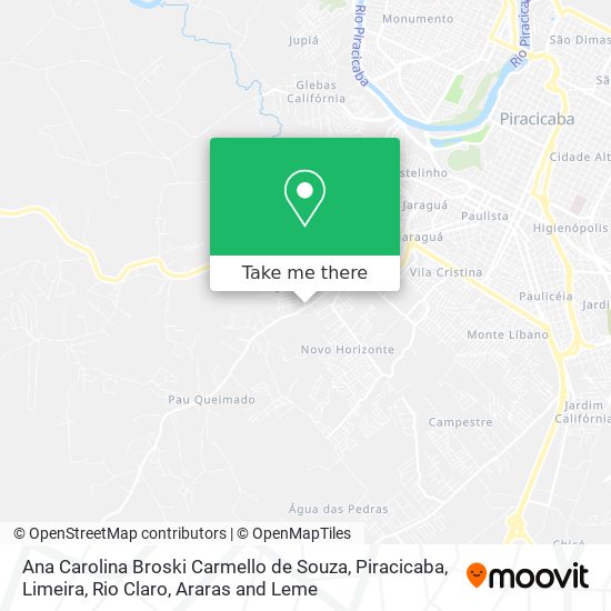 Mapa Ana Carolina Broski Carmello de Souza