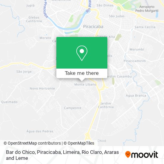 Bar do Chico map