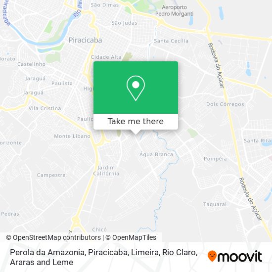 Perola da Amazonia map