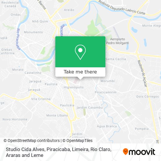 Studio Cida Alves map