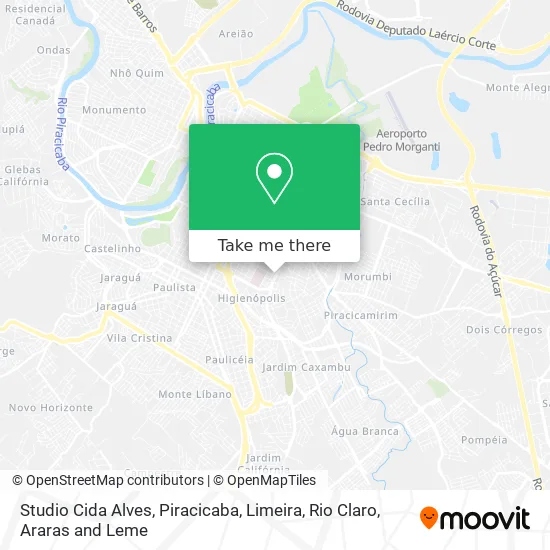 Studio Cida Alves map