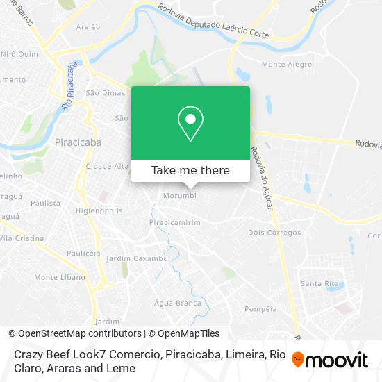 Crazy Beef Look7 Comercio map