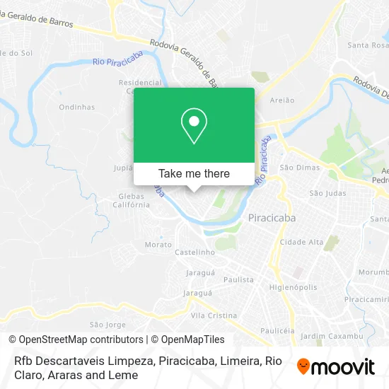 Rfb Descartaveis Limpeza map