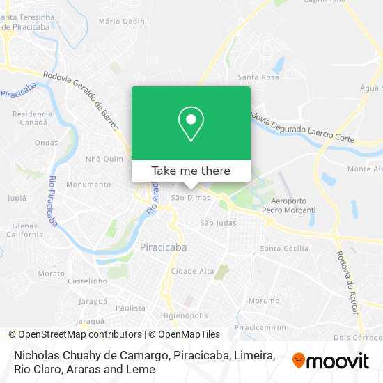Nicholas Chuahy de Camargo map