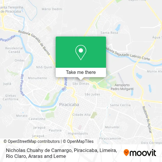 Nicholas Chuahy de Camargo map