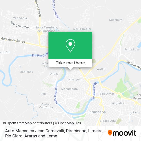 Auto Mecanica Jean Carnevalli map