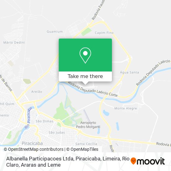 Albanella Participacoes Ltda map