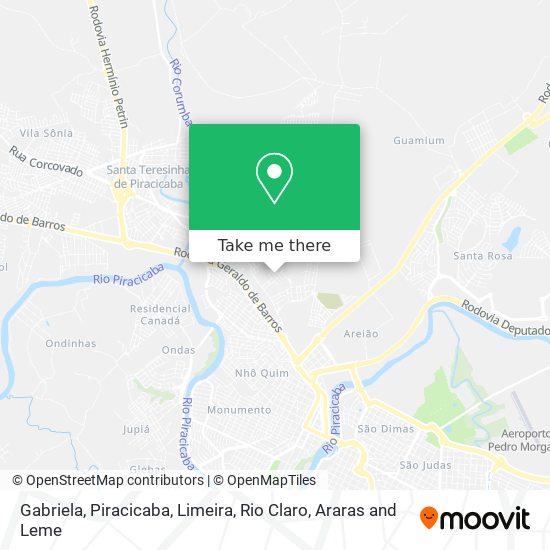 Gabriela map