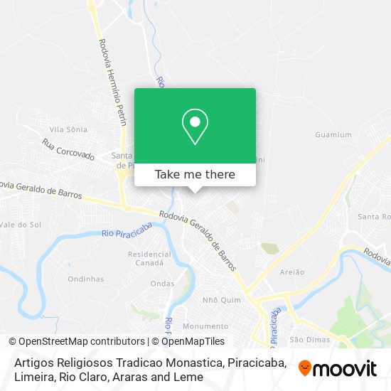 Artigos Religiosos Tradicao Monastica map