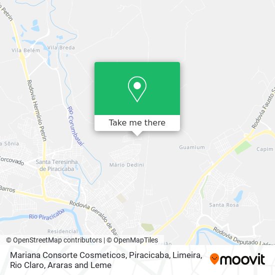 Mariana Consorte Cosmeticos map