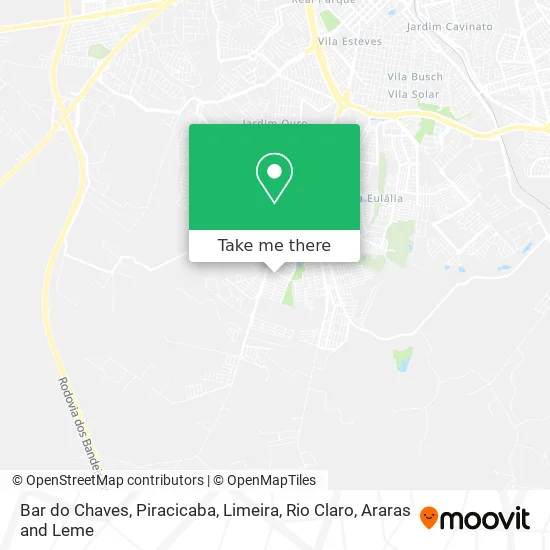Bar do Chaves map