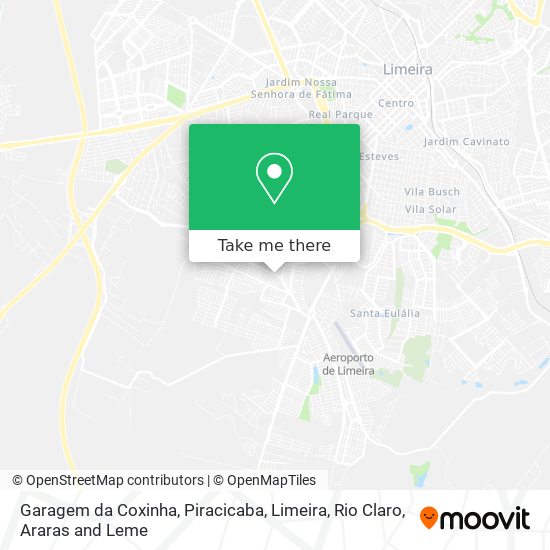 Mapa Garagem da Coxinha