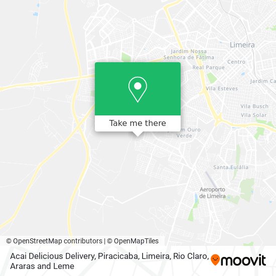 Acai Delicious Delivery map