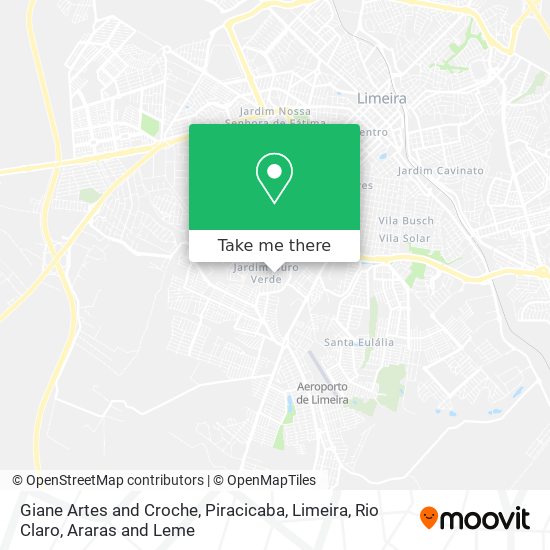 Giane Artes and Croche map