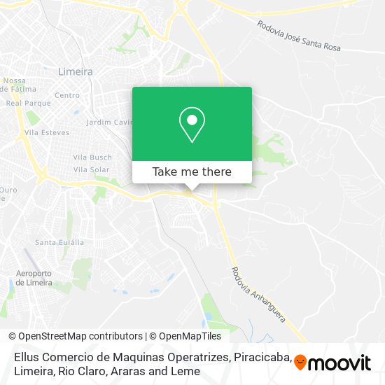 Ellus Comercio de Maquinas Operatrizes map