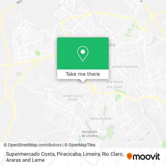 Supermercado Costa map