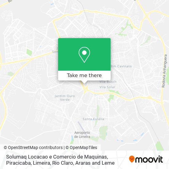 Solumaq Locacao e Comercio de Maquinas map