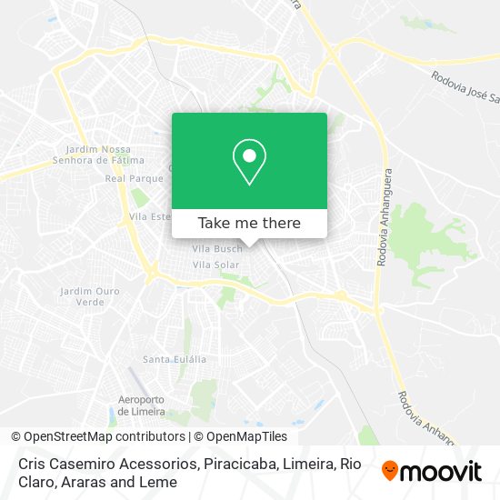 Cris Casemiro Acessorios map