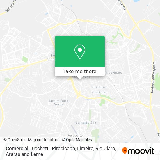 Comercial Lucchetti map