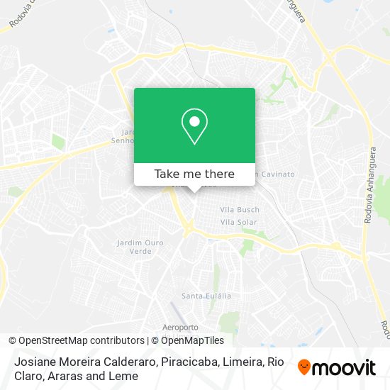 Josiane Moreira Calderaro map