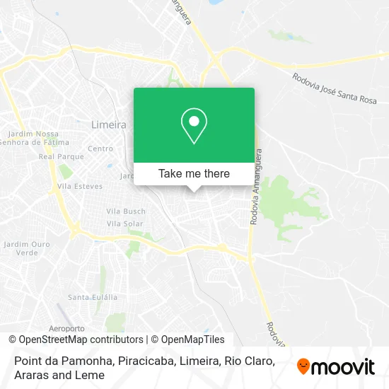 Point da Pamonha map