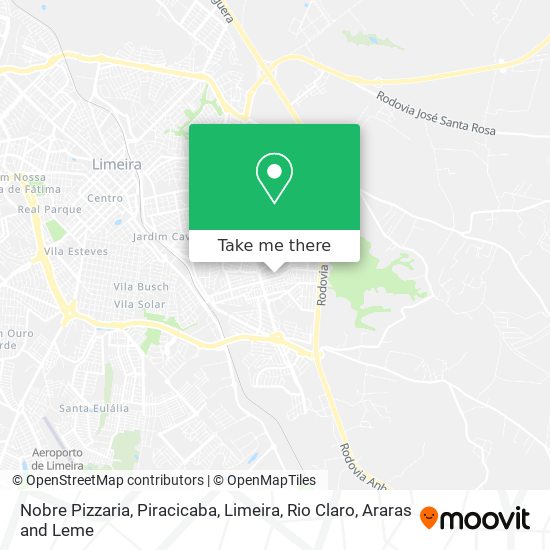 Nobre Pizzaria map